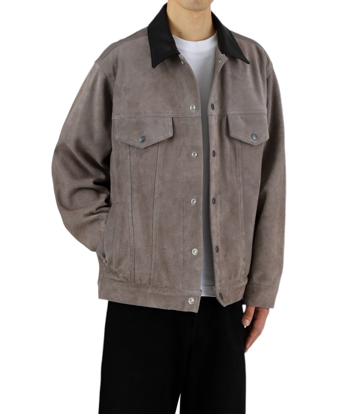ジャケット・アウター WACKO MARIASUEDE LEATHER TRUCKER JACKET WACKO MARIA (ワコマリア) LEATHER TRUCKER レザー ジャケット