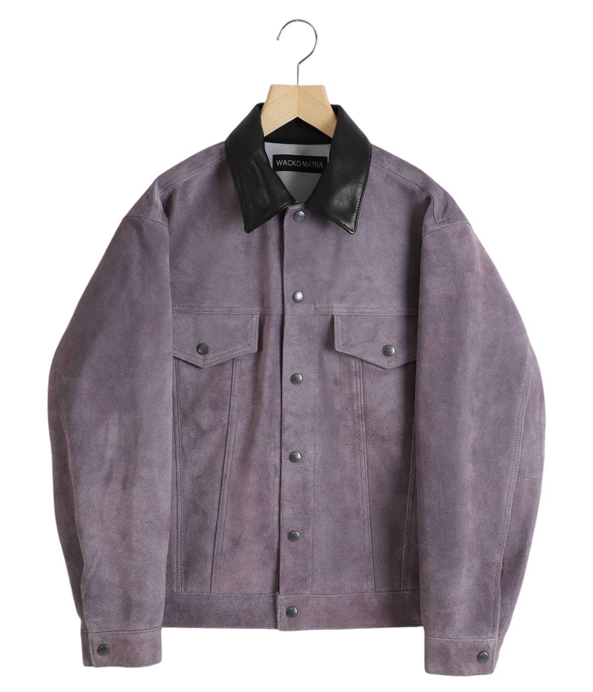 SUEDE LEATHER TRUCKER JACKET | WACKO MARIA(ワコマリア