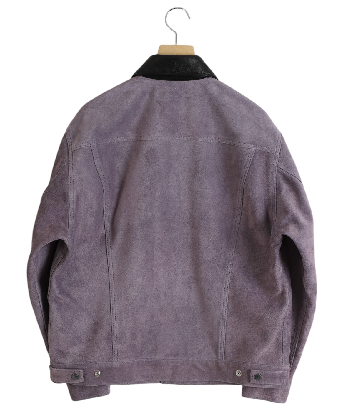 WACKO MARIA LEATHER VARSITY JACKET Ｌサイズ WACKO MARIA/LEATHER VARSITY JACKET（BLACK）［レザーヴァー