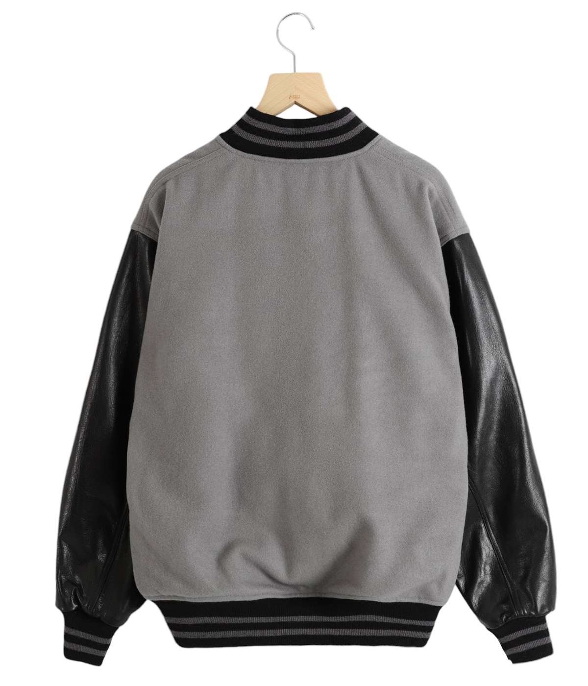 LEATHER VARSITY JACKET -B- ( TYPE-1 ) | WACKO MARIA