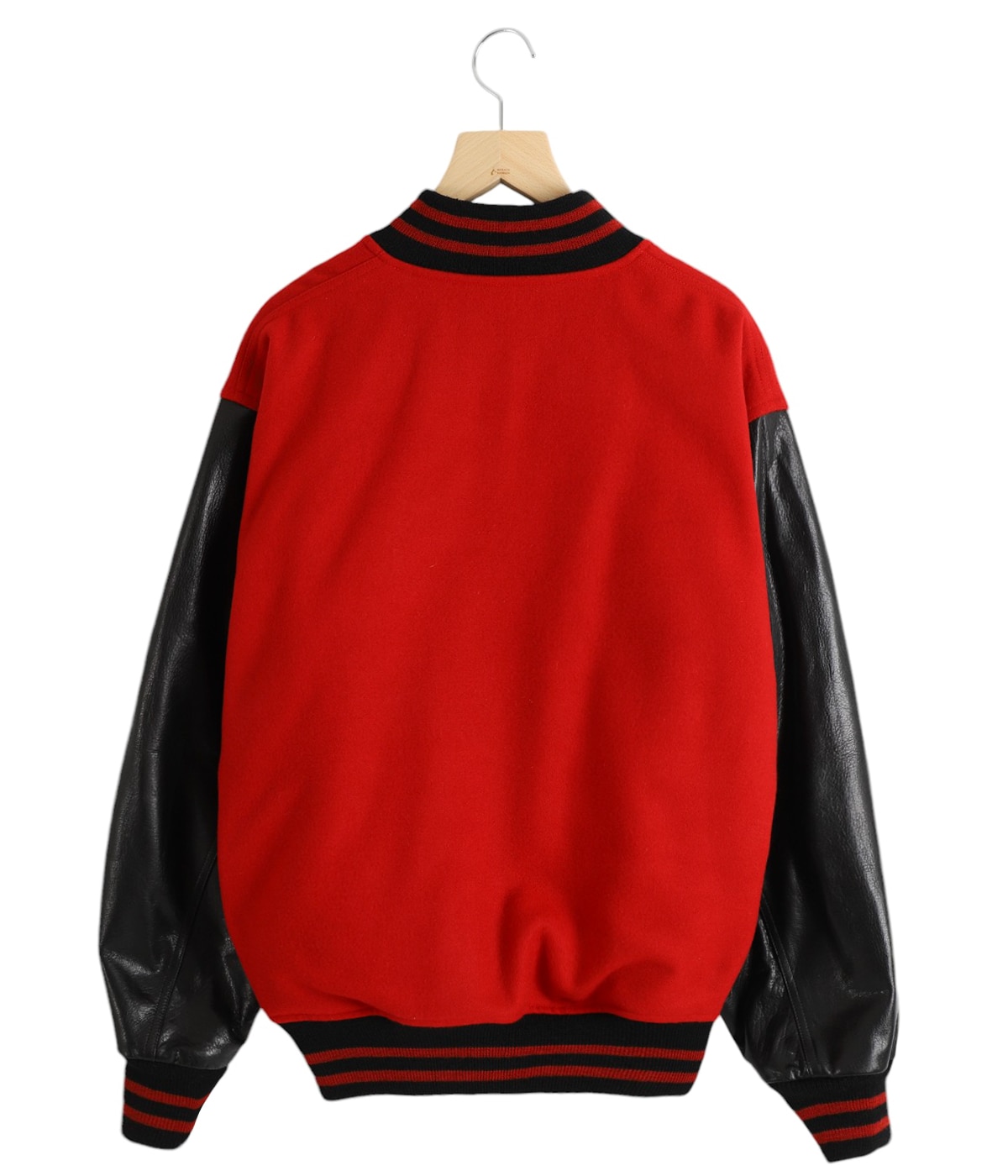 LEATHER VARSITY JACKET -B- ( TYPE-1 ) | WACKO MARIA