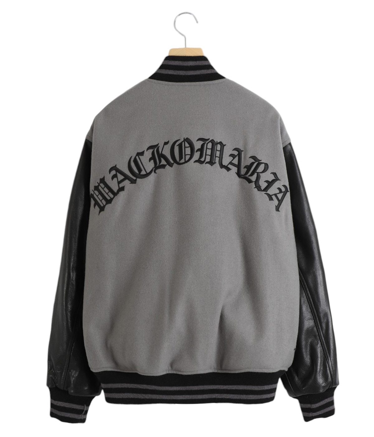 LEATHER VARSITY JACKET -B- ( TYPE-2 ) | WACKO MARIA