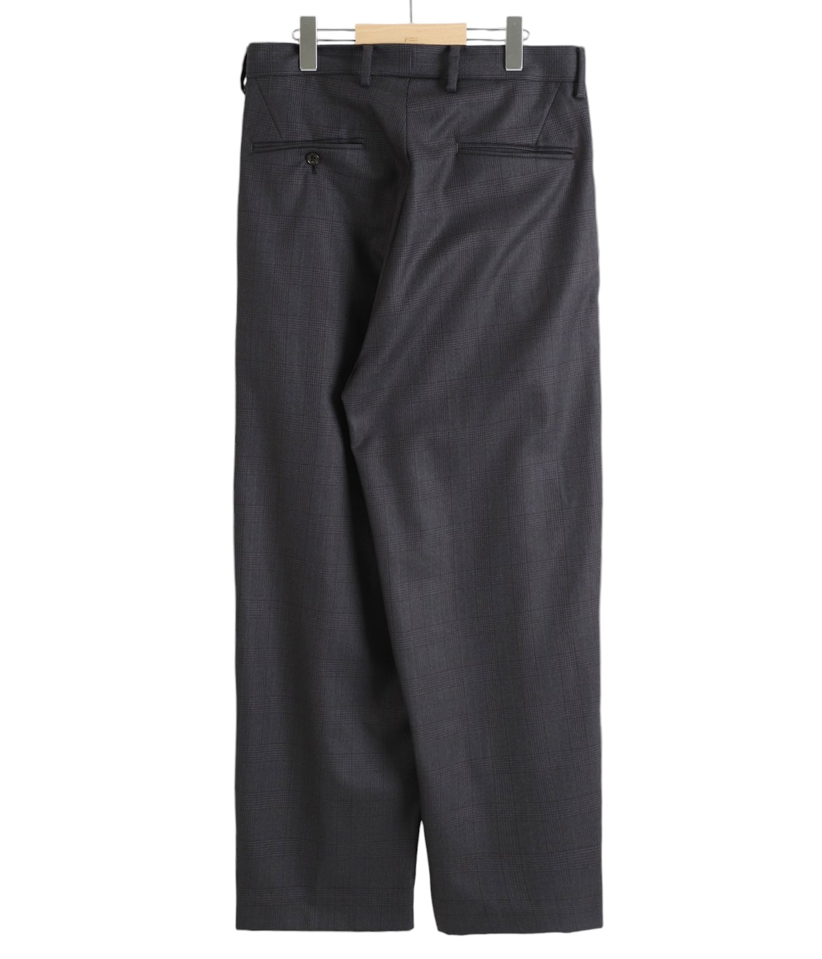 VIGANO ビガーノ　ウールワンタックパンツ　WO 1TUCK PT VIGANO ビガーノ パンツ（その他） M 黒 【古着】【中古】【送料