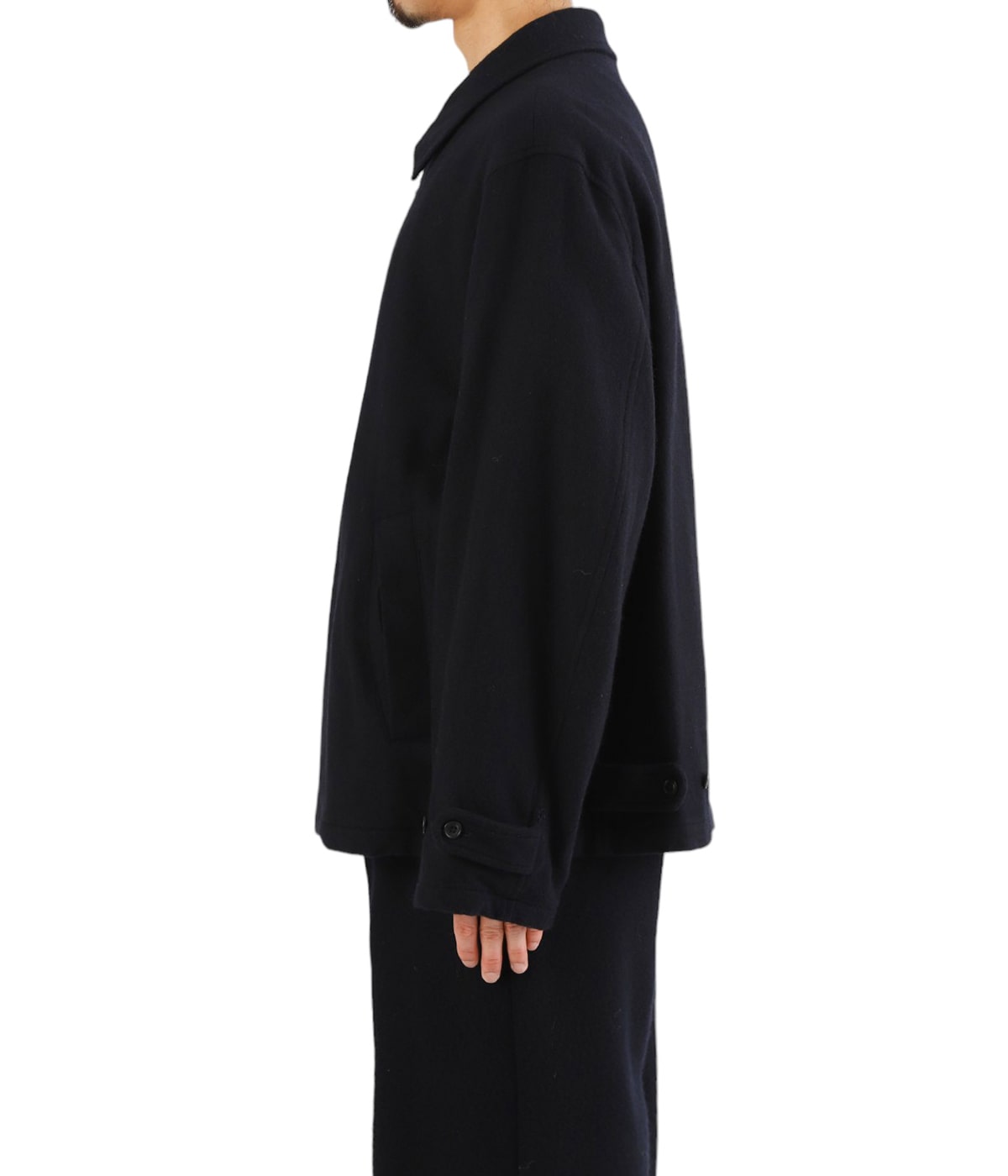 WOOL LIGHT TWEED - ZIP UP BLOUSON | URU(ウル) / アウター