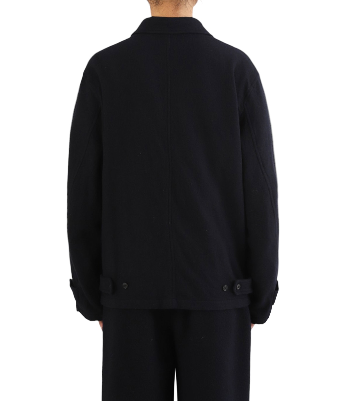 WOOL LIGHT TWEED - ZIP UP BLOUSON | URU(ウル) / アウター