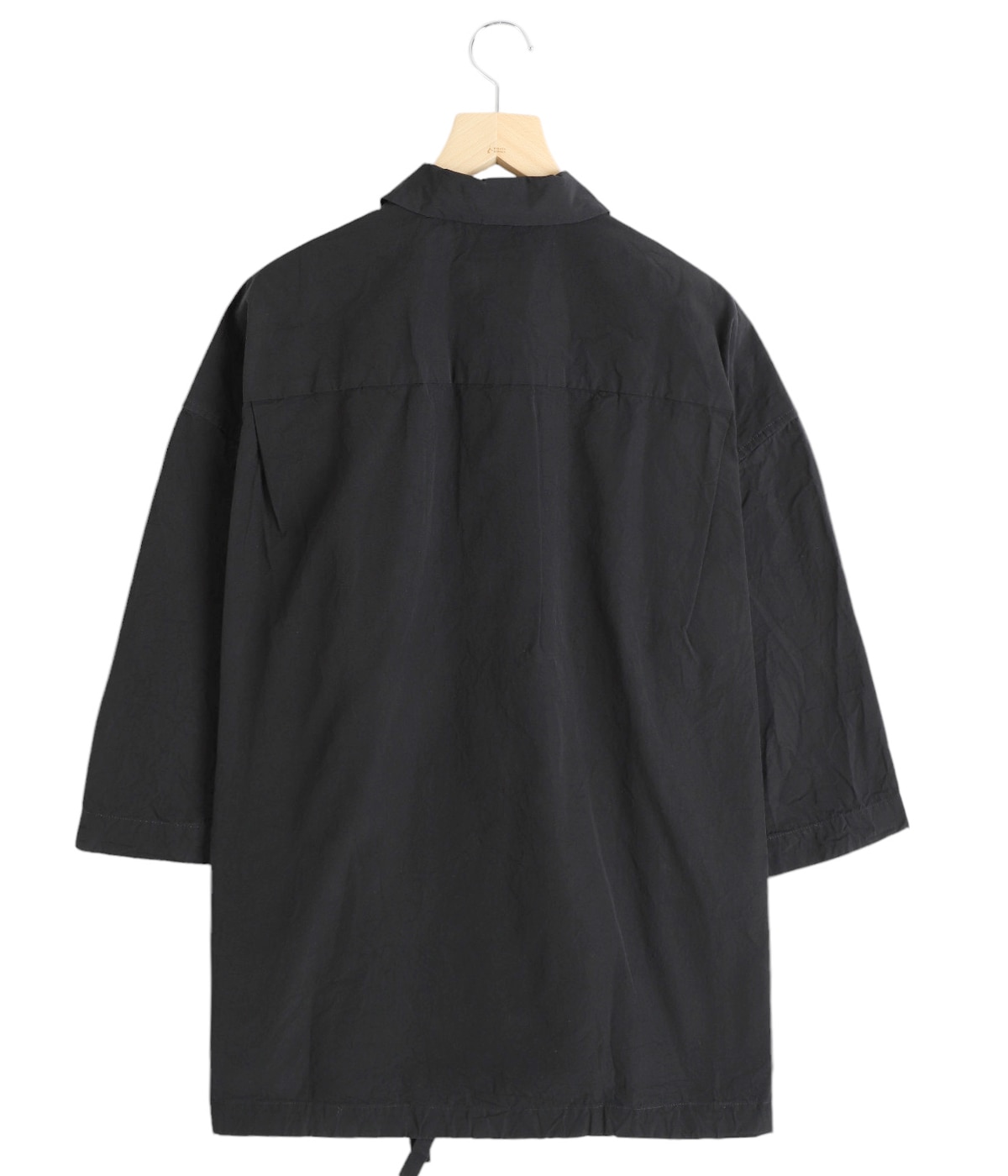 CASEY CASEY ケイシーケイシー ノーカラーシャツ ブラック CASEY CASEY（ケイシーケイシー） STYLE – style department_