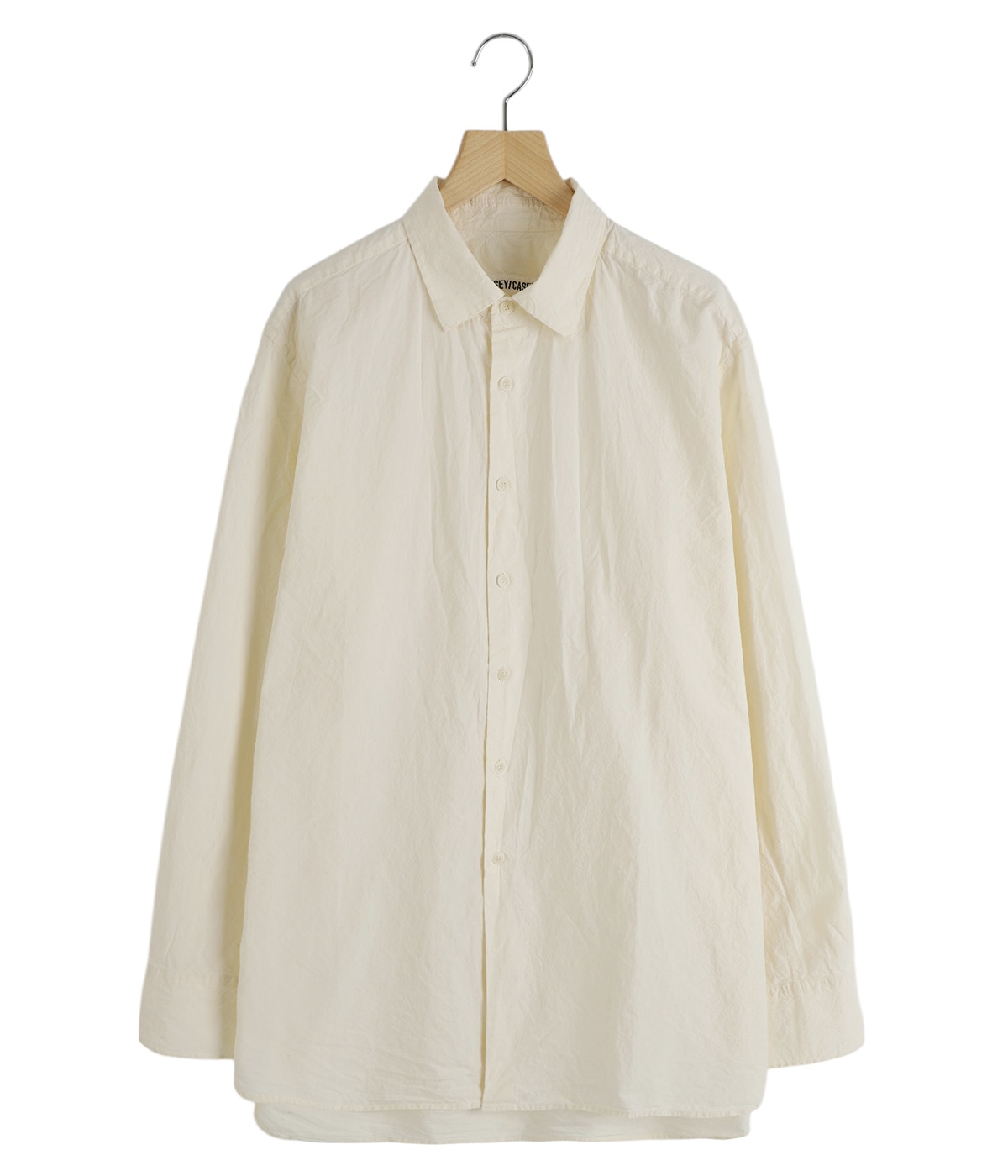 CASEY CASEY ケイシーケイシー　ノーカラー半袖シャツ CASEY CASEY（ケイシーケイシー）中古・古着オンライン通販