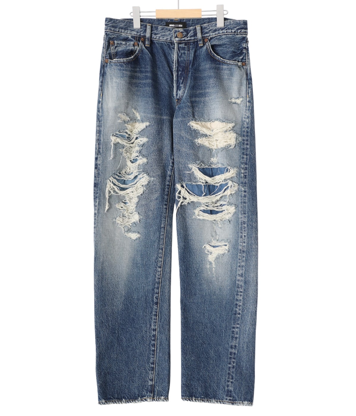 【oan】Gracie Denim Pants YENN SIDE PLEATED DENIM PANTS[RW46-Y242310452]｜URBAN