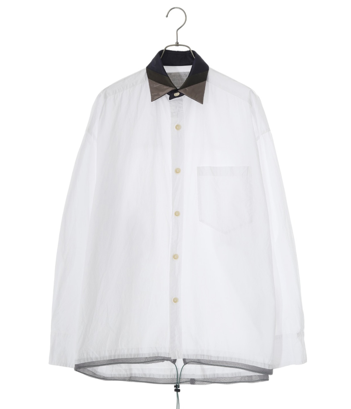 【kolor 24SS】ドローストリングシャツ サイズ1 kolor 24SS】ドローストリングシャツ サイズ1 - メルカリ