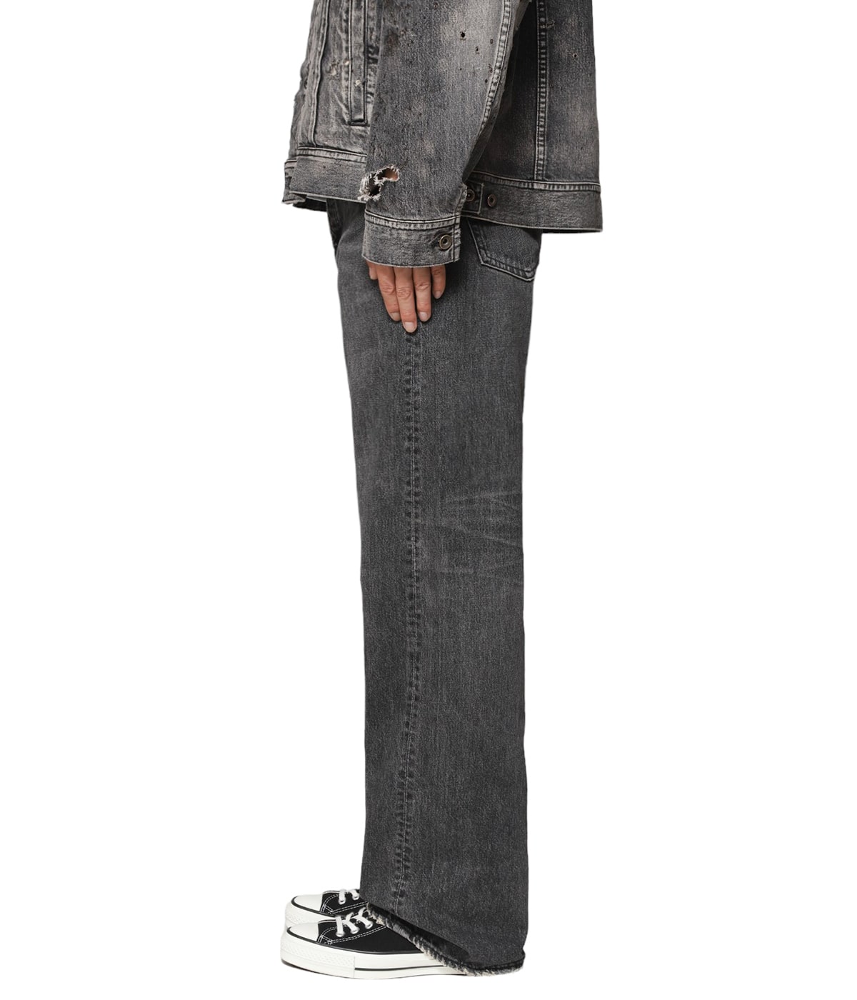 DAIRIKU Straight Denim Pants 24SS 27インチ Super Damage Wide Denim Pants | DAIRIKU(ダイリク) / パンツ