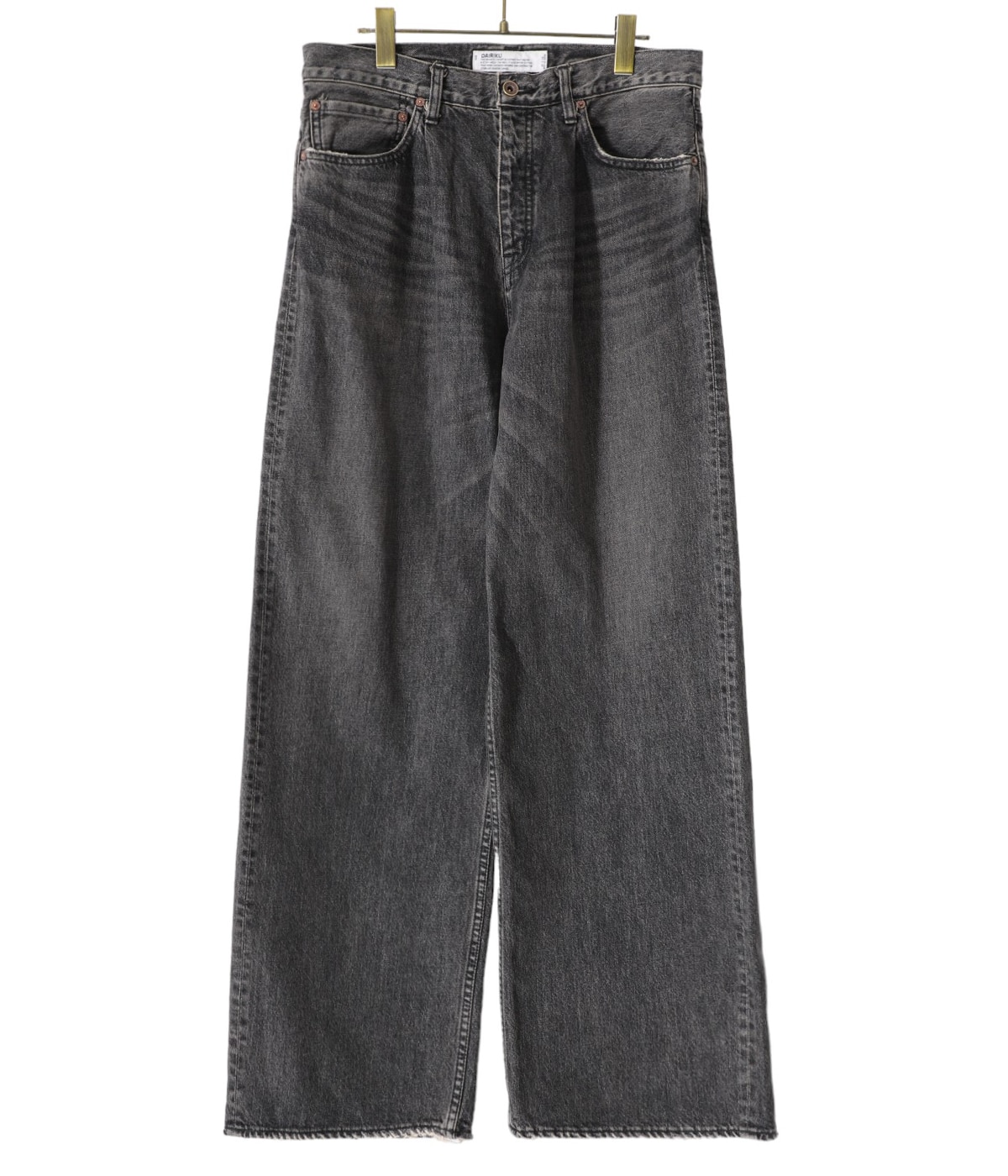 ダイリク DAIRIKU 20AW Wool Wide Slacks DAIRIKU - 【25SS】ジェローム ハイウエスト ワイド グルカ
