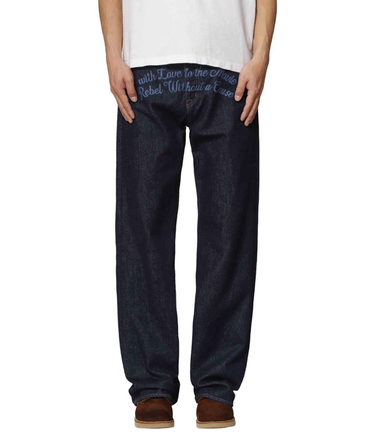 パンツ URU 21AW 1TUCK DENIM BEAMS（ビームス）URU / 5 pocket pants（パンツ デニムパンツ