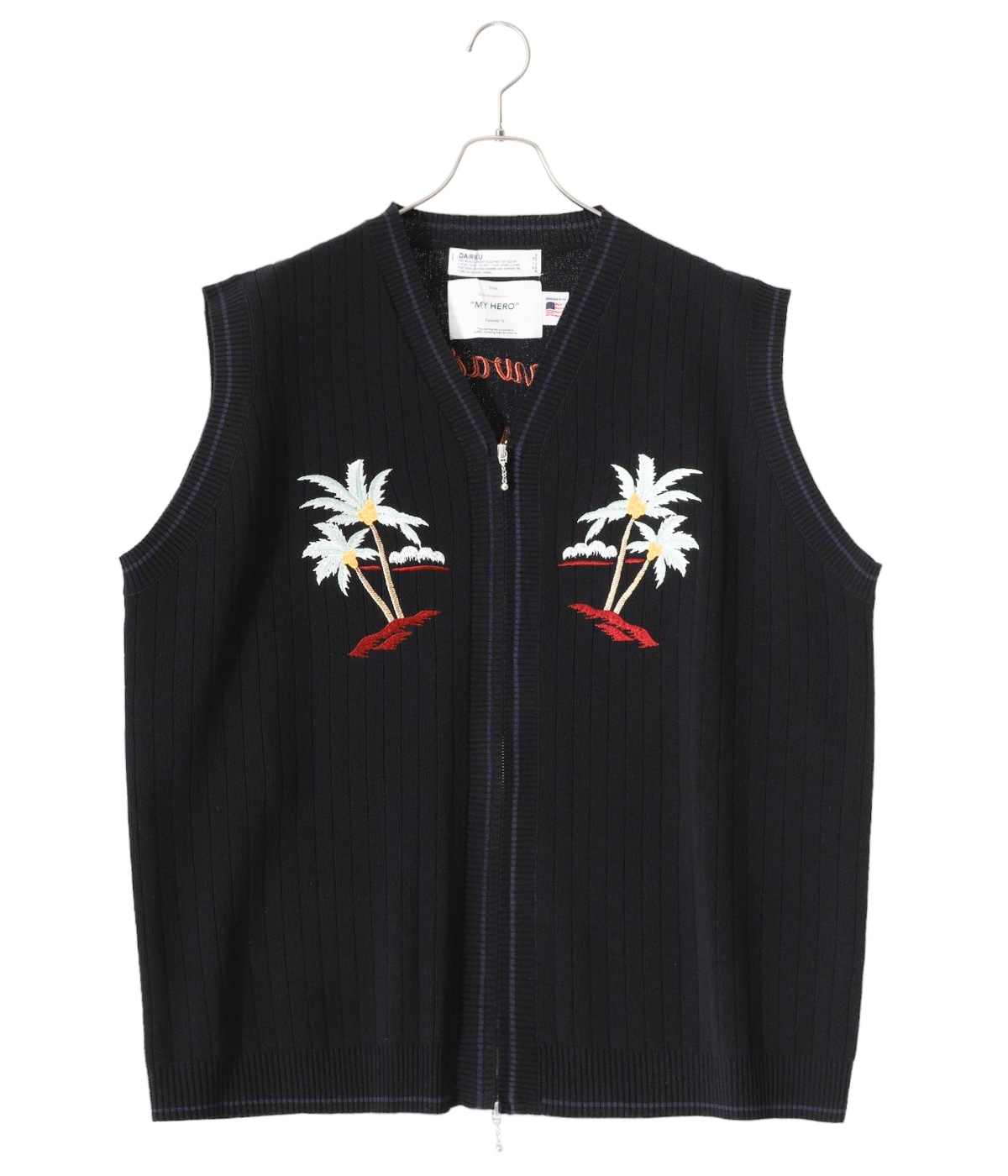 DAIRIKU D Mohair School Knit Vest ダイリク モヘア スクールニットベスト - ダイリク レディース & メンズ