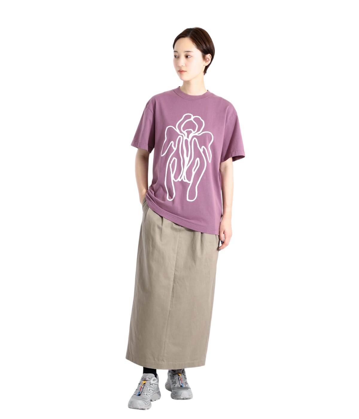 tシャツ 「MARMOT CAPITAL」TREEプリント ロングスリーブTシャツ レディース MARMOT CAPITAL tシャツ 「MARMOT CAPITAL」TREEプリント ロング
