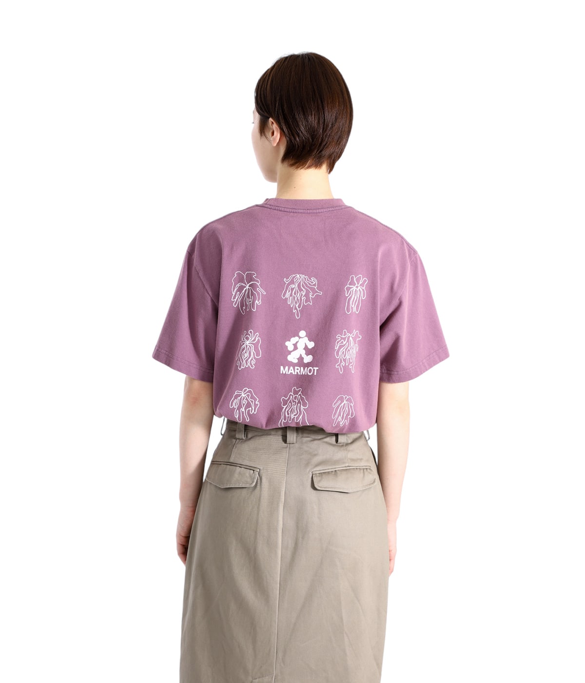 【10%OFF】MARMOT / マーモットキャピタル ： 【レディース】FLOWER SS / 全2色 ： 24SS-L1-01-FLOWER MARMOT CAPITAL 【10%OFF】MARMOT / マーモットキャピタル