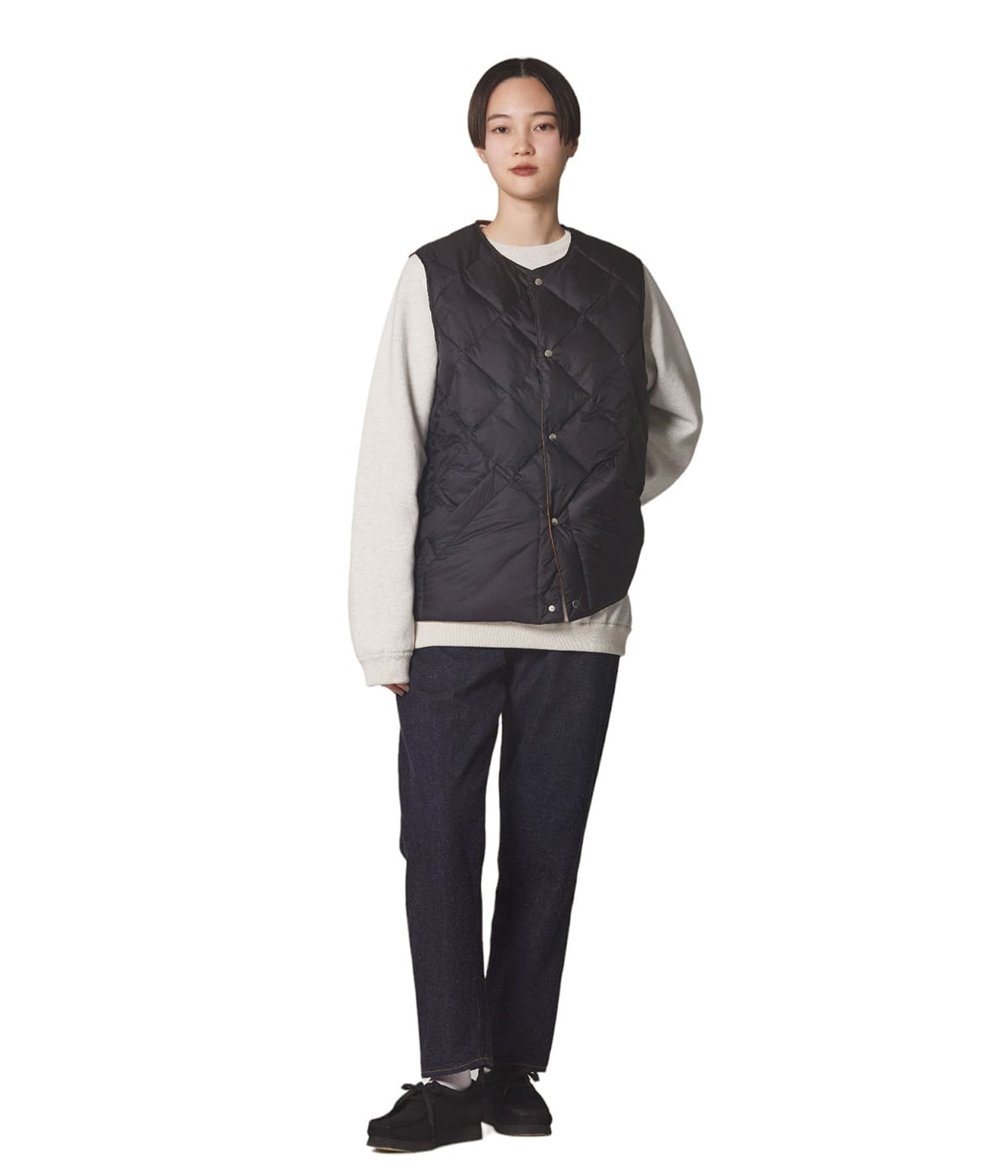 ⭐️着用感の少ない美品⭐️エディーバウアー グースダウンベスト ナイロン 黒 XL RANKING – Eddie Bauer | エディー・バウアー