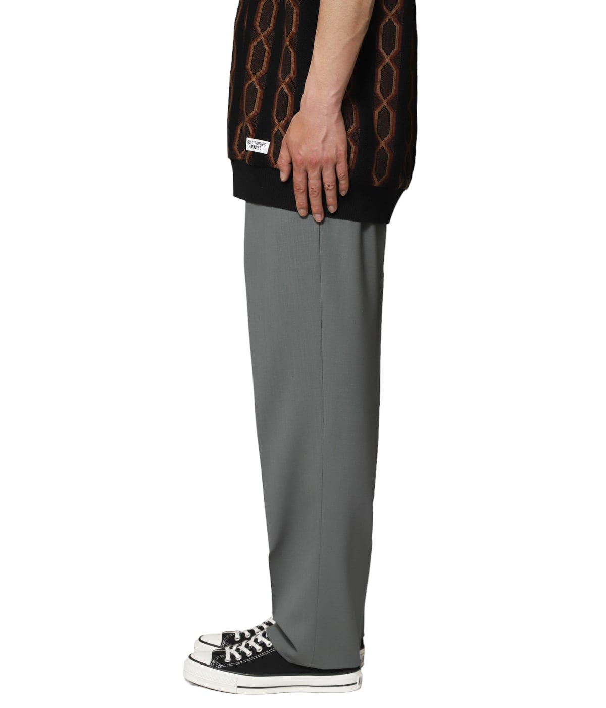 ワコマリア　スラックス　タイプ2 サイズL PLEATED TROUSERS ( TYPE-2 ) | WACKO MARIA(ワコマリア