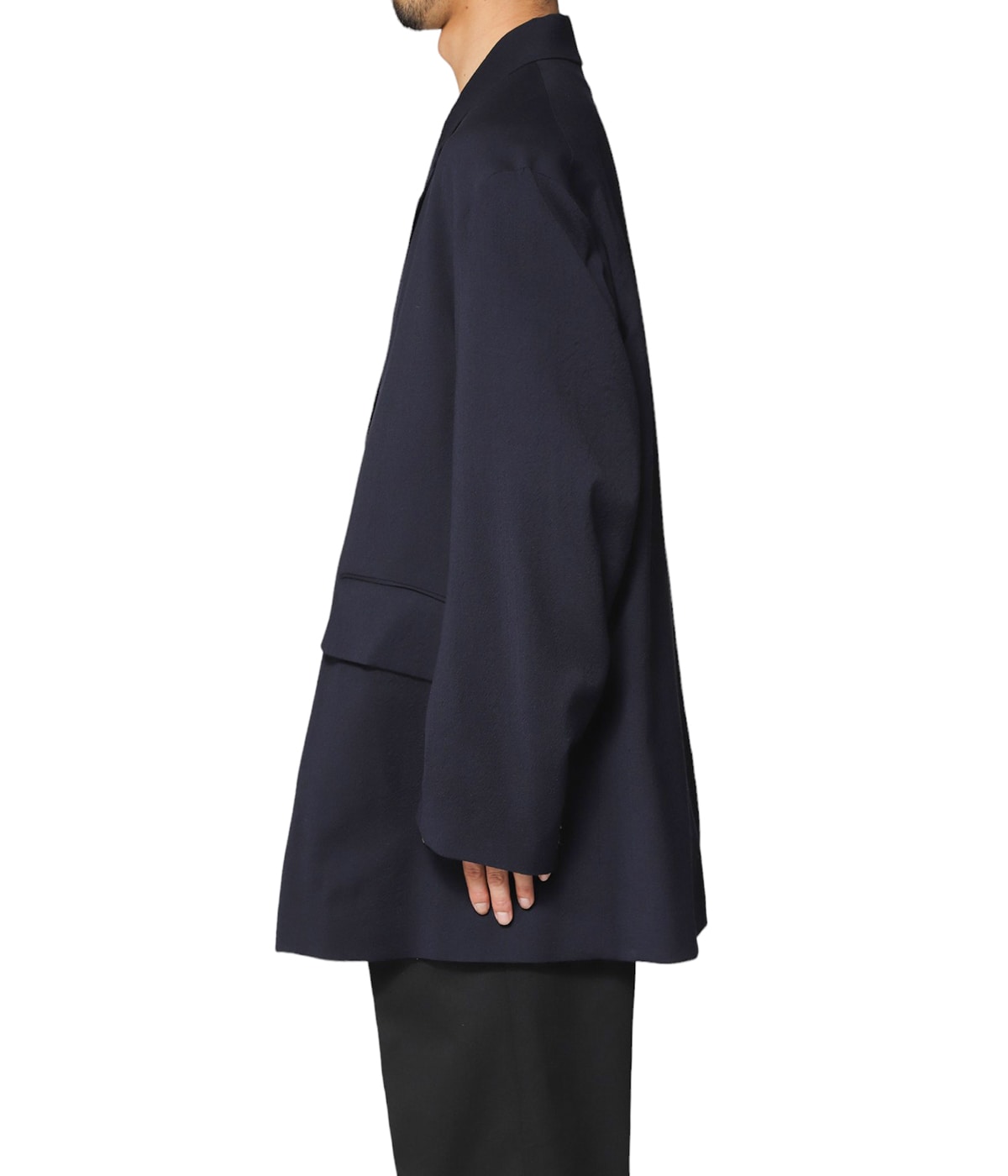 WOOL RAYON SILK - 2 BUTTON JACKET | URU(ウル) / アウター