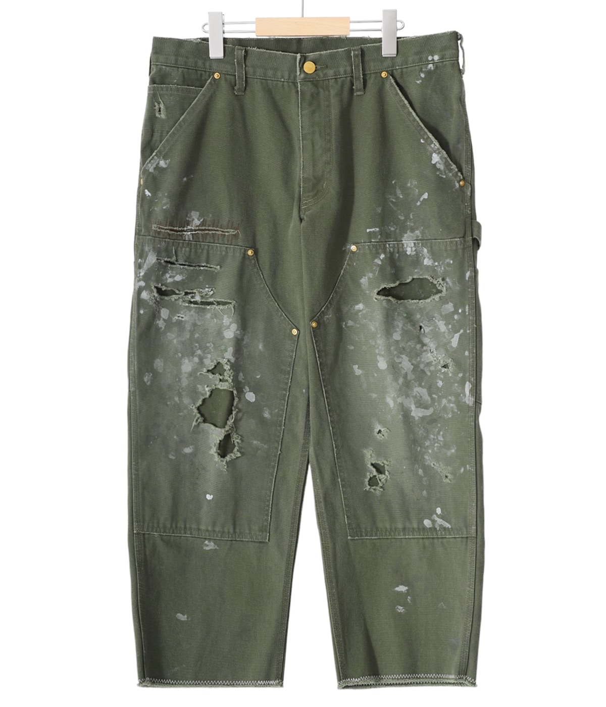 kolor 24aw ペイントパンツ 24aw kolor ペイントワイドパンツ 定価7.3万 サイズ3 完売品