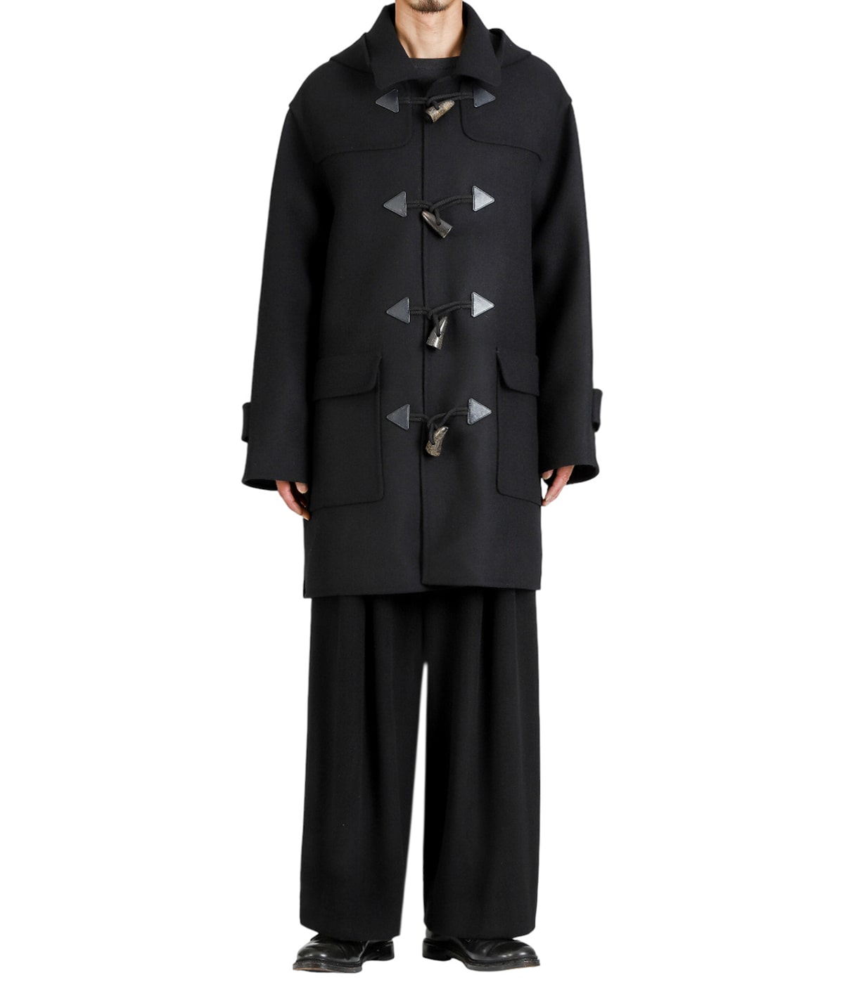 ニ*ト様 herill black sheep duffle coat サイズ2 HERILL 