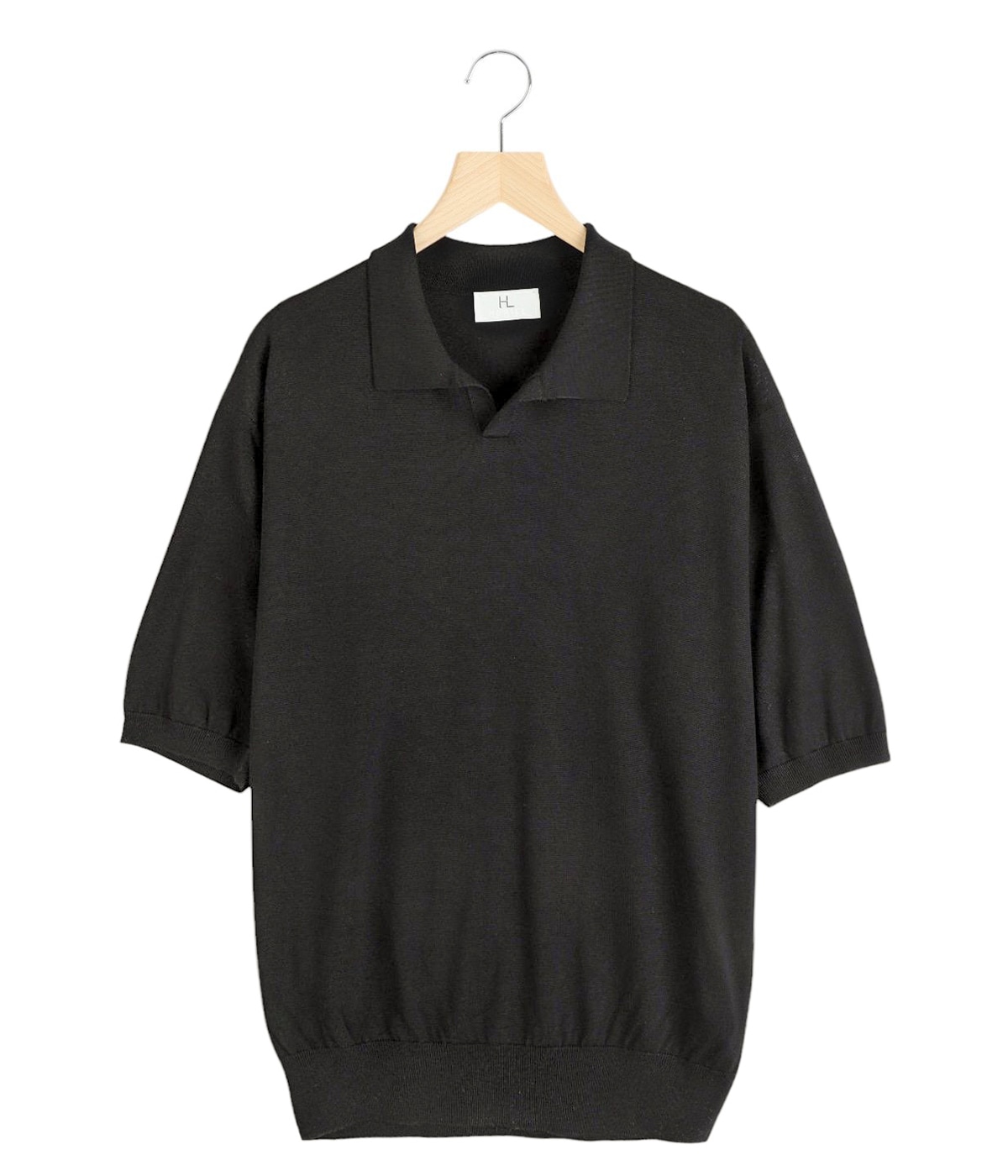 HERILL ヘリル シルクポロシャツ ナチュラルベージュ 2