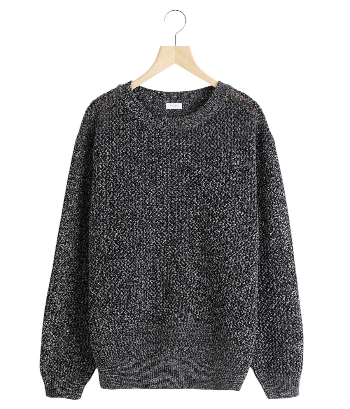 クレプスキュール　スキッパーニット crepuscule - 【再販売通知受付可能】Moss Stitch Skipper