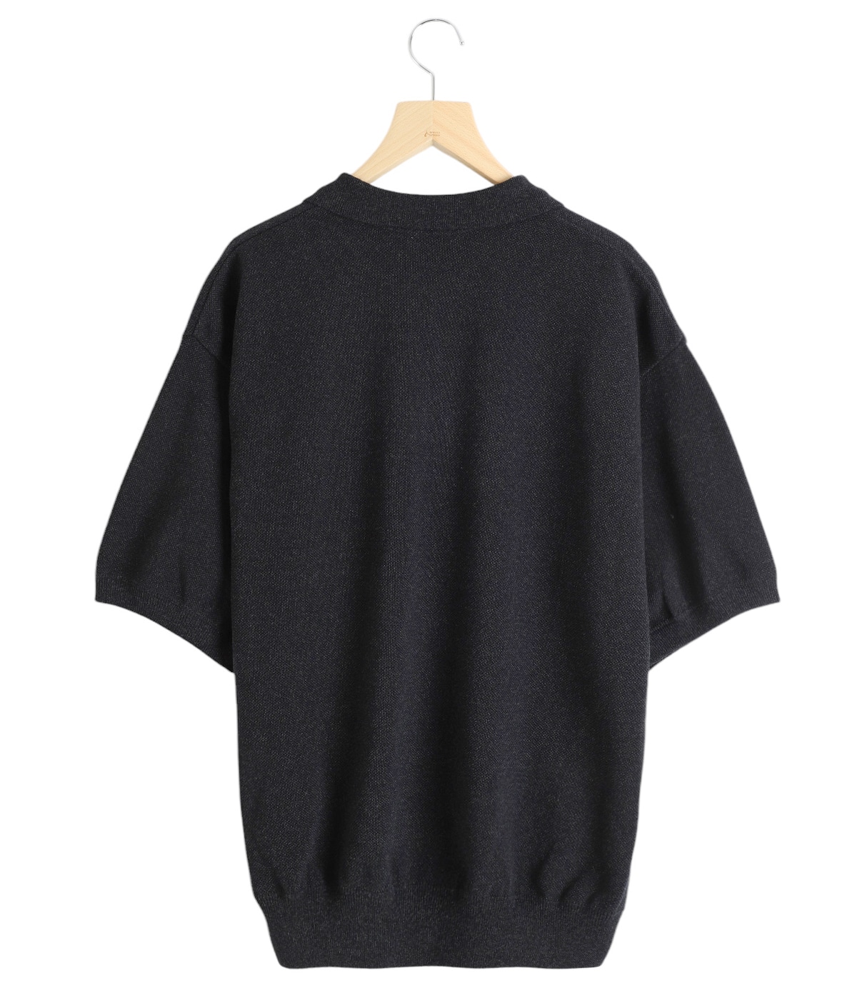 crepuscule Moss Stitch Polo サイズ1 ブラック crepuscule (クレプスキュール) Moss Stitch Polo | 通販