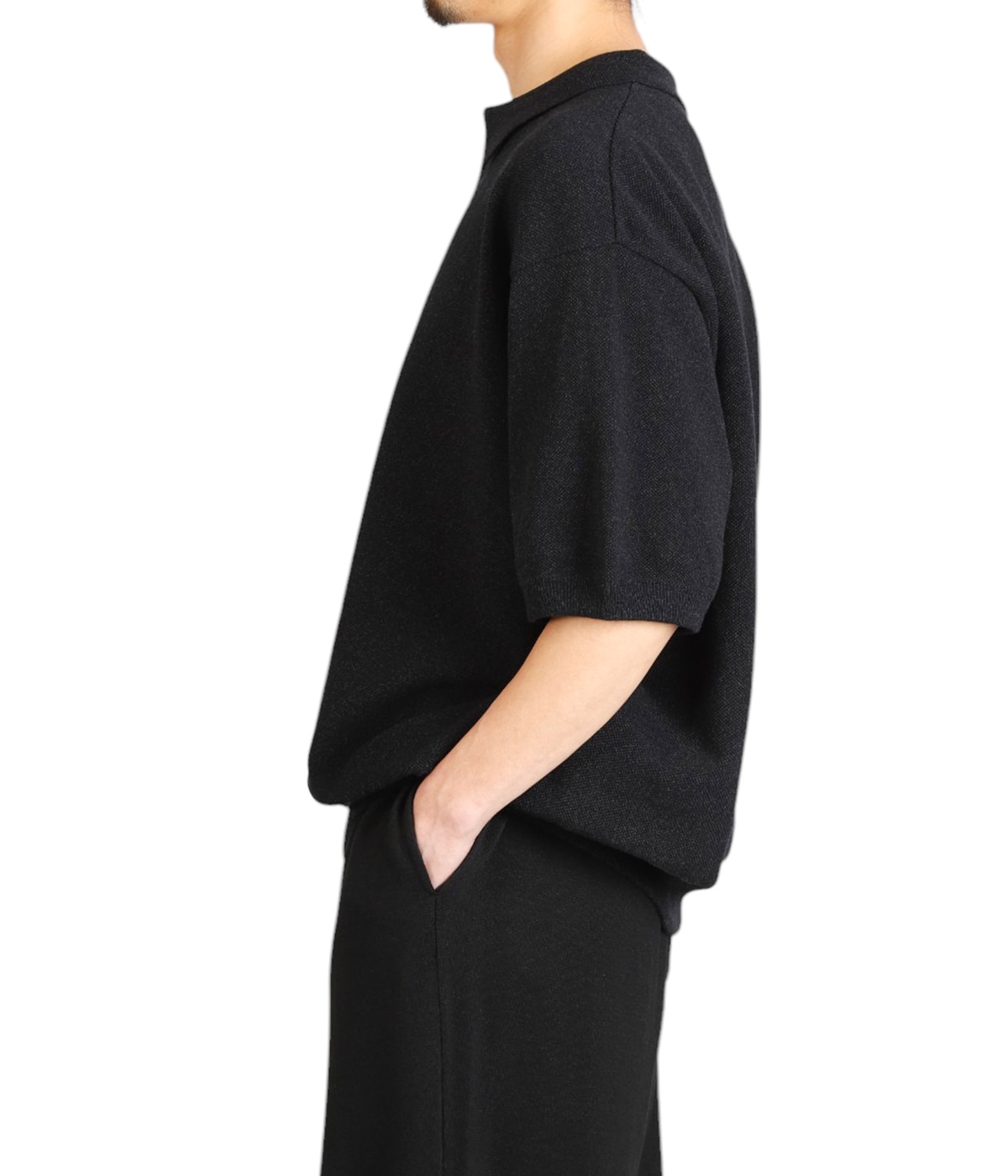Moss Stitch Polo | crepuscule(クレプスキュール) / トップス