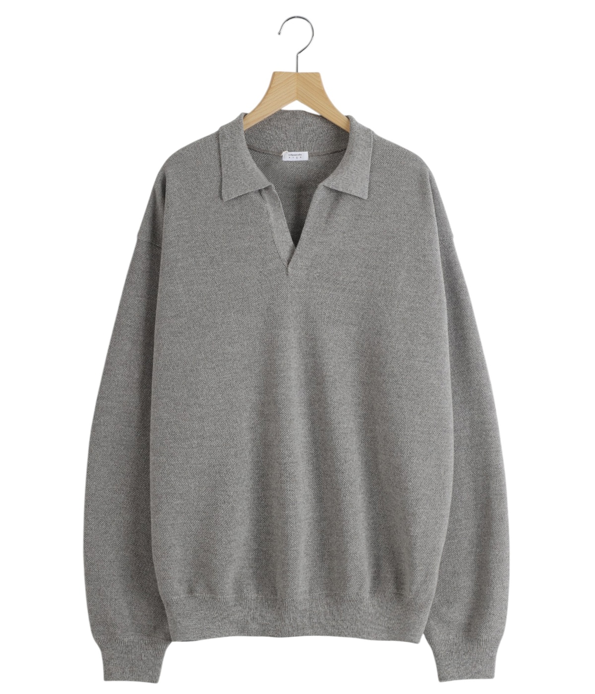 クレスプキュール UR別注 MossStitch DsKnit 美品 crepuscule【クレプスキュール】Co/wo moss stitch p/o 