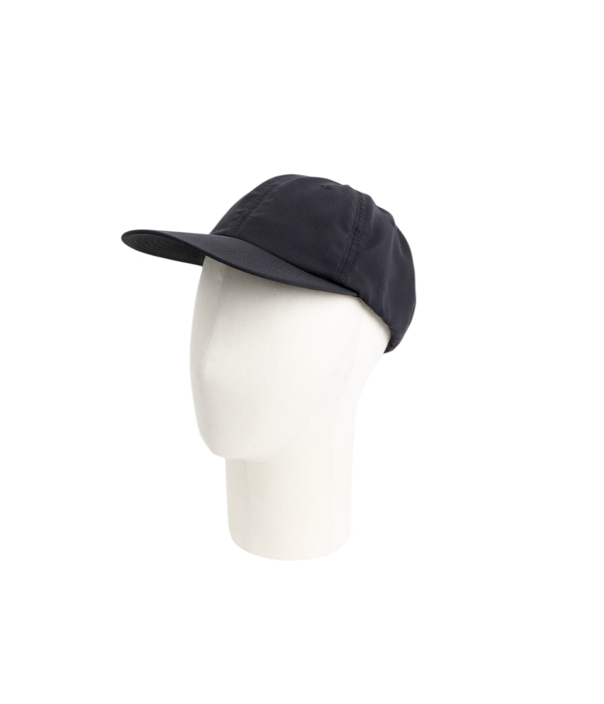 KIJIMA TAKAYUKI　ELASTIC BLACK 6PANEL CAP KIJIMA TAKAYUKI (キジマタカユキ) POLY COTTON ELASTIC BACK