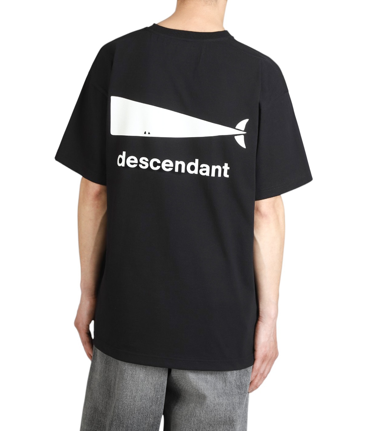 DESCENDANT Tシャツ CACHALOT SS / VORTEX SS DESCENDANT - VORTEX SS / BLACK | Stripe Online Store