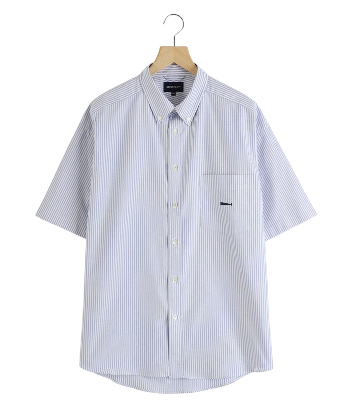 DESCENDANT 24SS ストライプシャツKENNEDY’S SHIRT KENNEDY'S OXFORD SS STRIPE SHIRT | DESCENDANT(ディセンダント