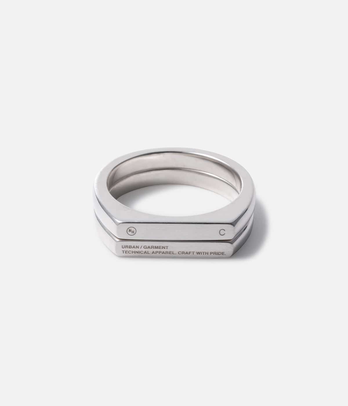SILVER TWIN RING | NEIGHBORHOOD(ネイバーフッド