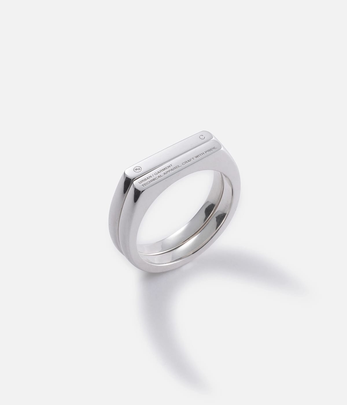 SILVER TWIN RING | NEIGHBORHOOD(ネイバーフッド