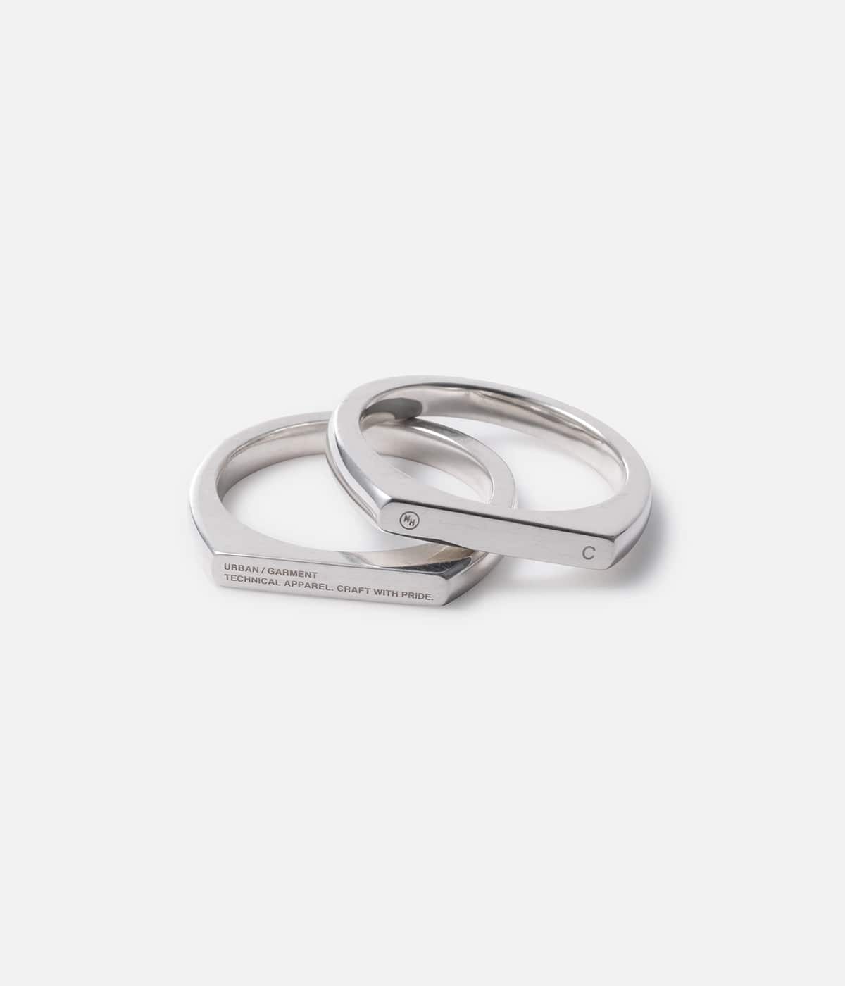 SILVER TWIN RING | NEIGHBORHOOD(ネイバーフッド
