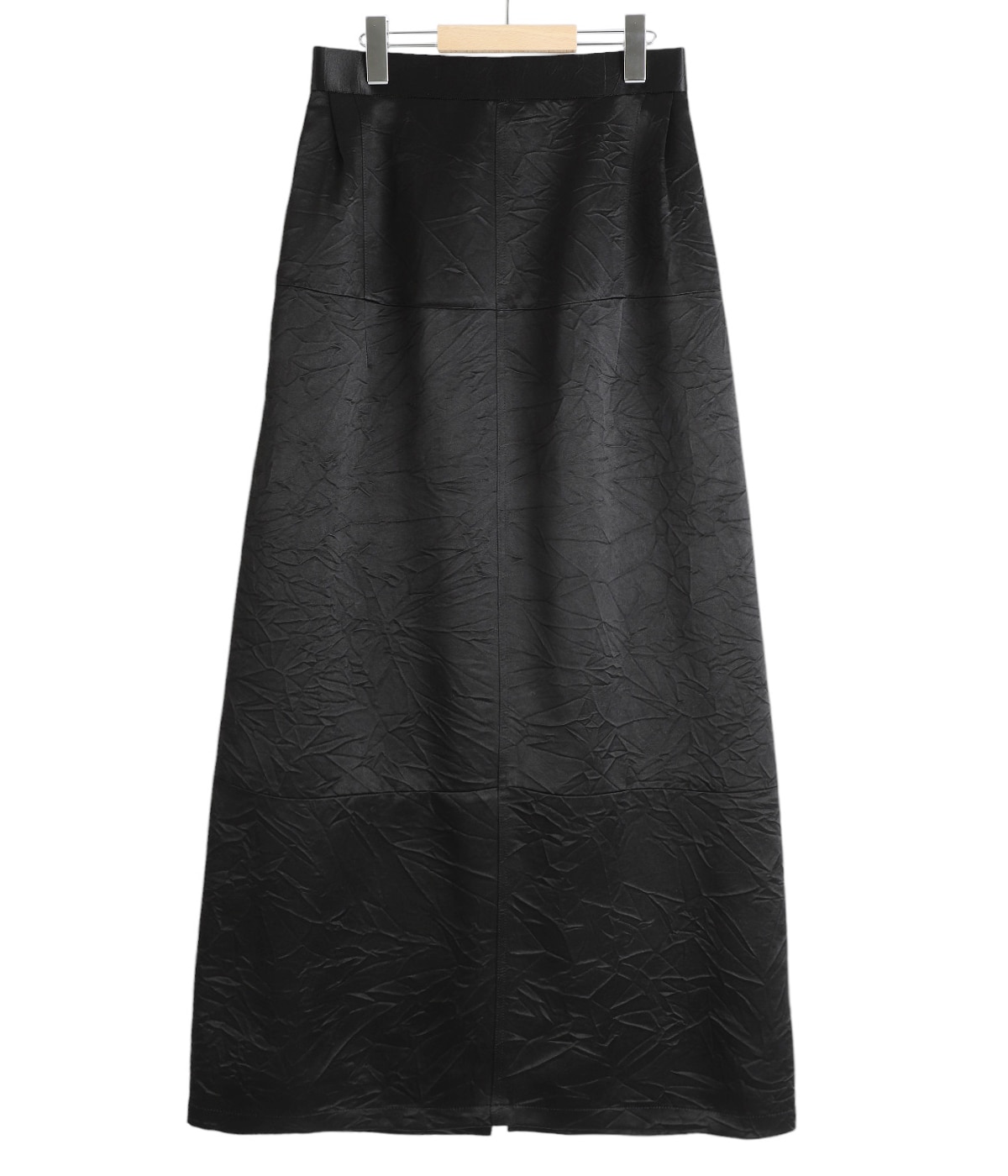 スカート Brushed ver knit ribbed maxi slit long skirt BLACK MX long s Amazon.co.jp: [WANSHIX] 黒スカート ロングスカート