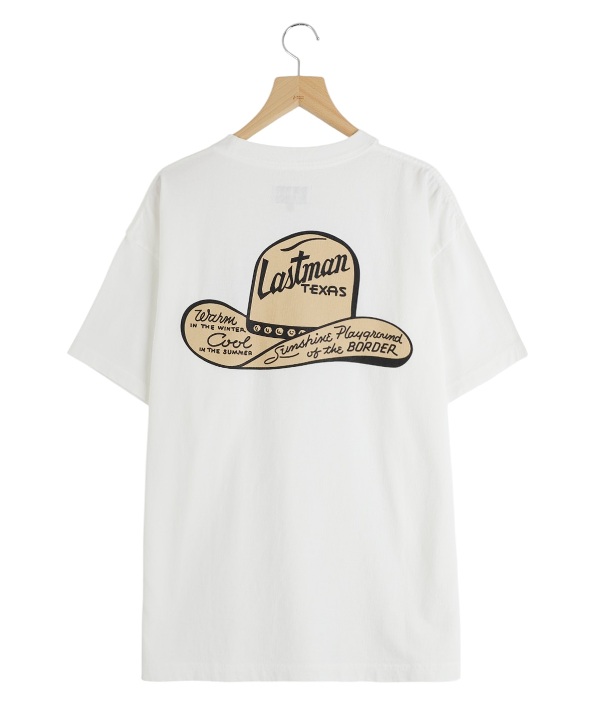 PRINTED TEE -WESTERN HAT-
