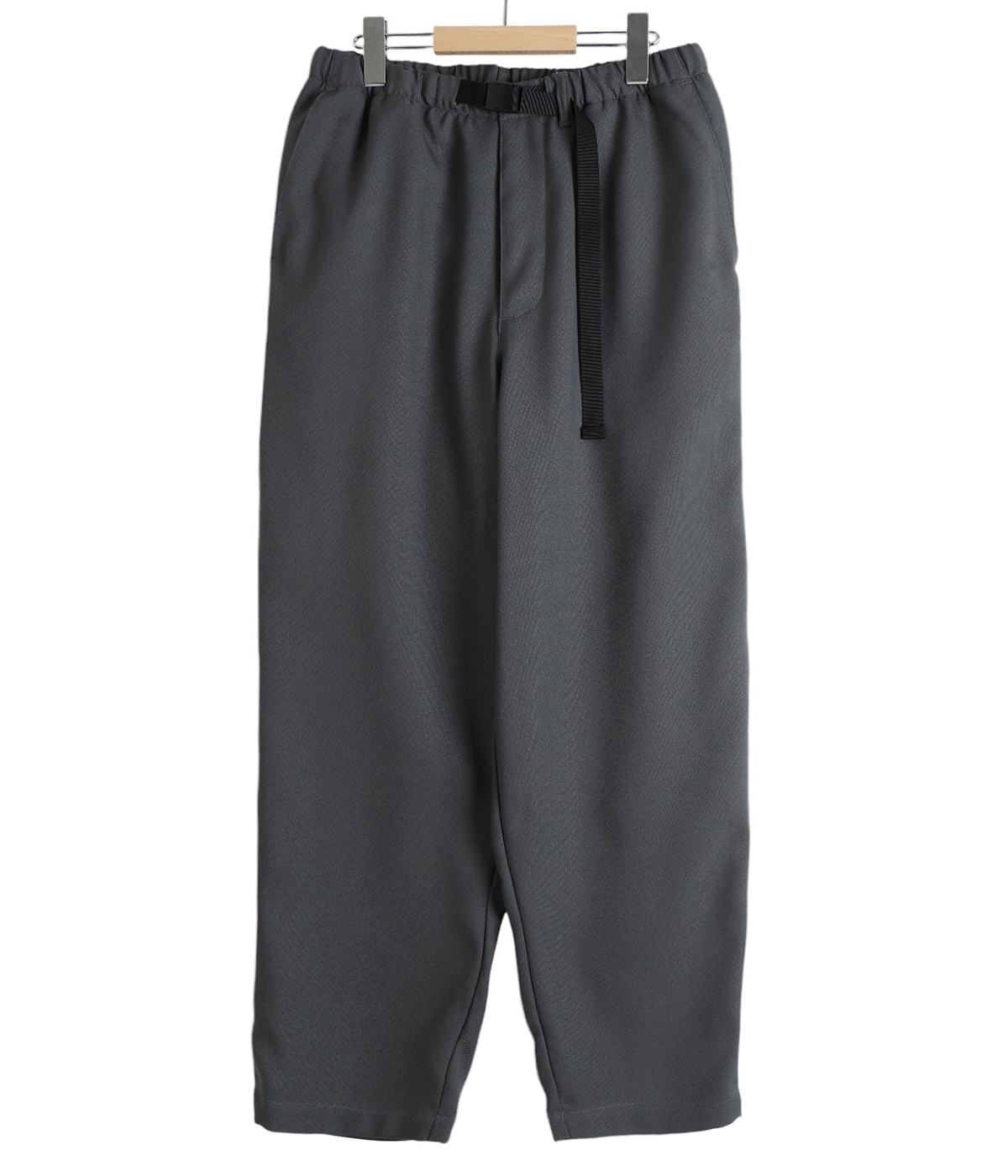 DESCENDANT CLASP WEBBING TROUSERS 希少　黒 CLASP WEBBING TROUSERS – DESCENDANT