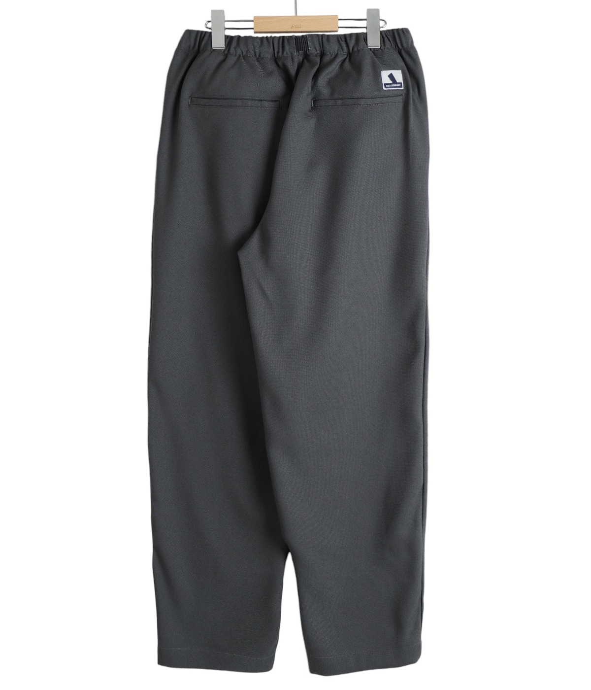 DESCENDANT CLASP WEBBING TROUSERS 希少　黒 CLASP WEBBING TROUSERS – DESCENDANT