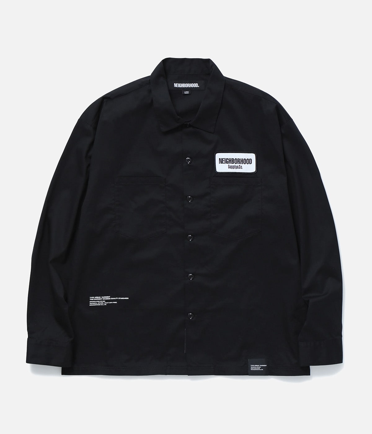 NEIGHBORHOOD ネイバーフッド LS ワーク シャツ (L) NEIGHBORHOOD ネイバーフッド LS ワーク シャツ (L)