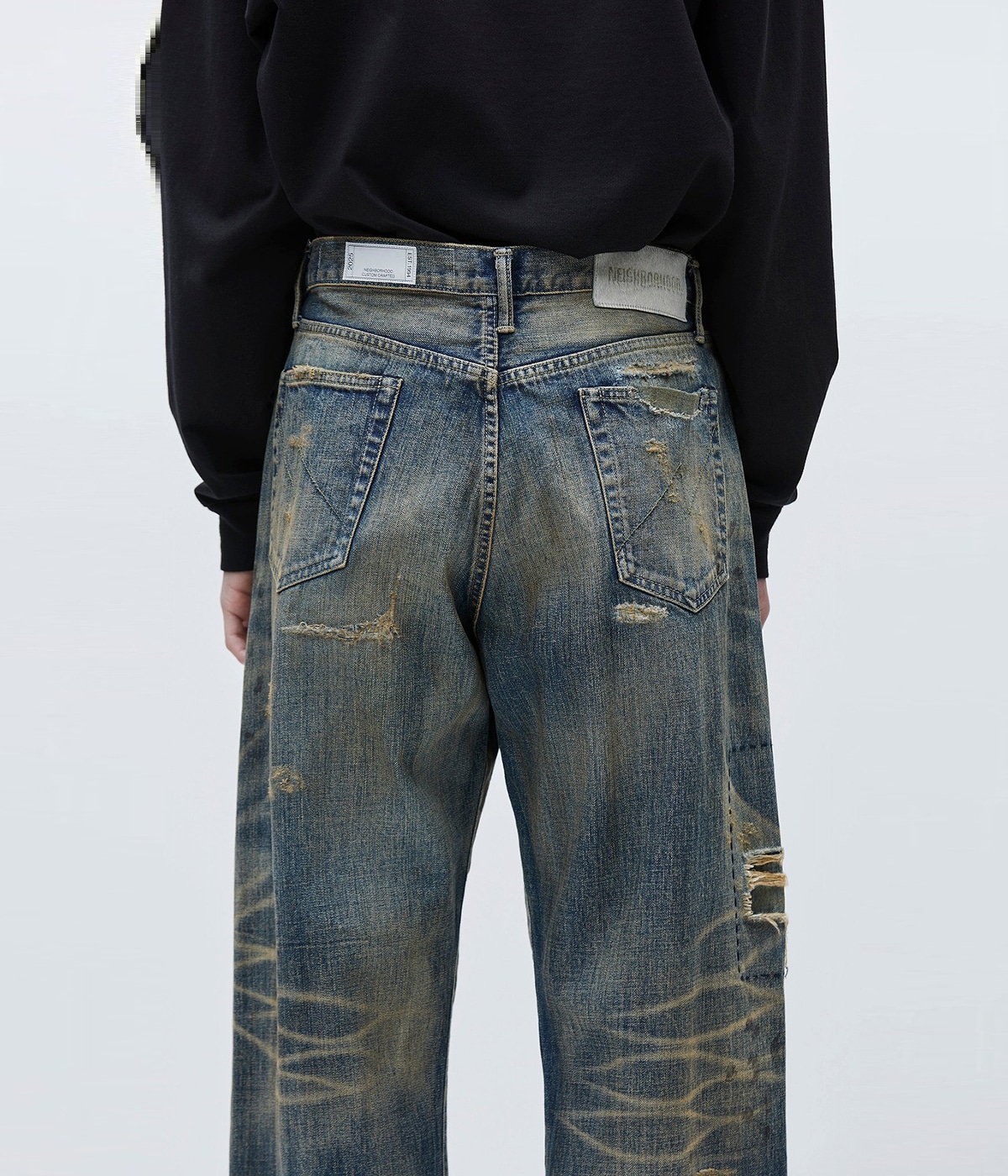 【名作】NEIGHBORHOOD savage 07EX カスタム デニムパンツ SAVAGE DENIM DP WIDE PANTS | NEIGHBORHOOD(ネイバーフッド
