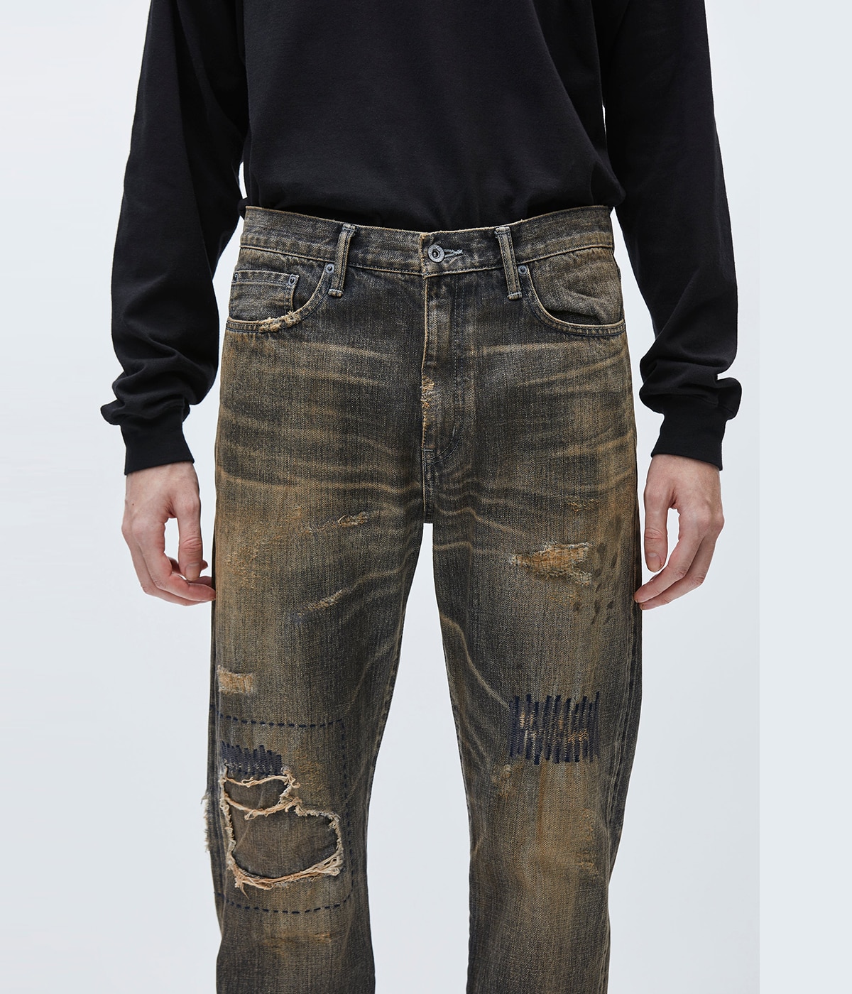 NEIGHBORHOOD SAVAGE DP-MID デニムパンツ XLARGE NEIGHBORHOOD(ネイバーフッド)｜SAVAGE DENIM DP WIDE PANTS