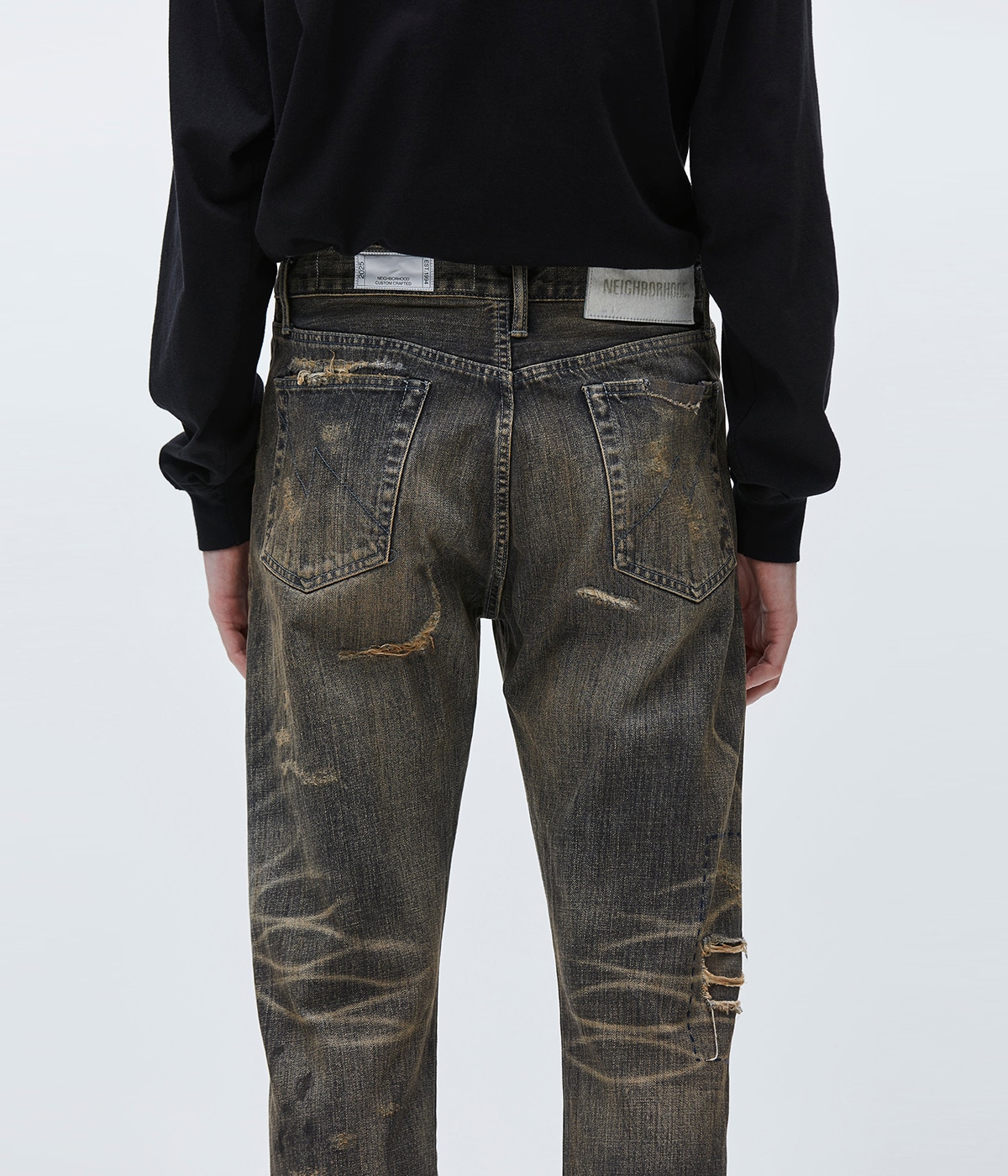 NEIGHBORHOOD SAVAGE DP-MID デニムパンツ XLARGE NEIGHBORHOOD(ネイバーフッド)｜NSAVAGE DENIM DP MID PANTS