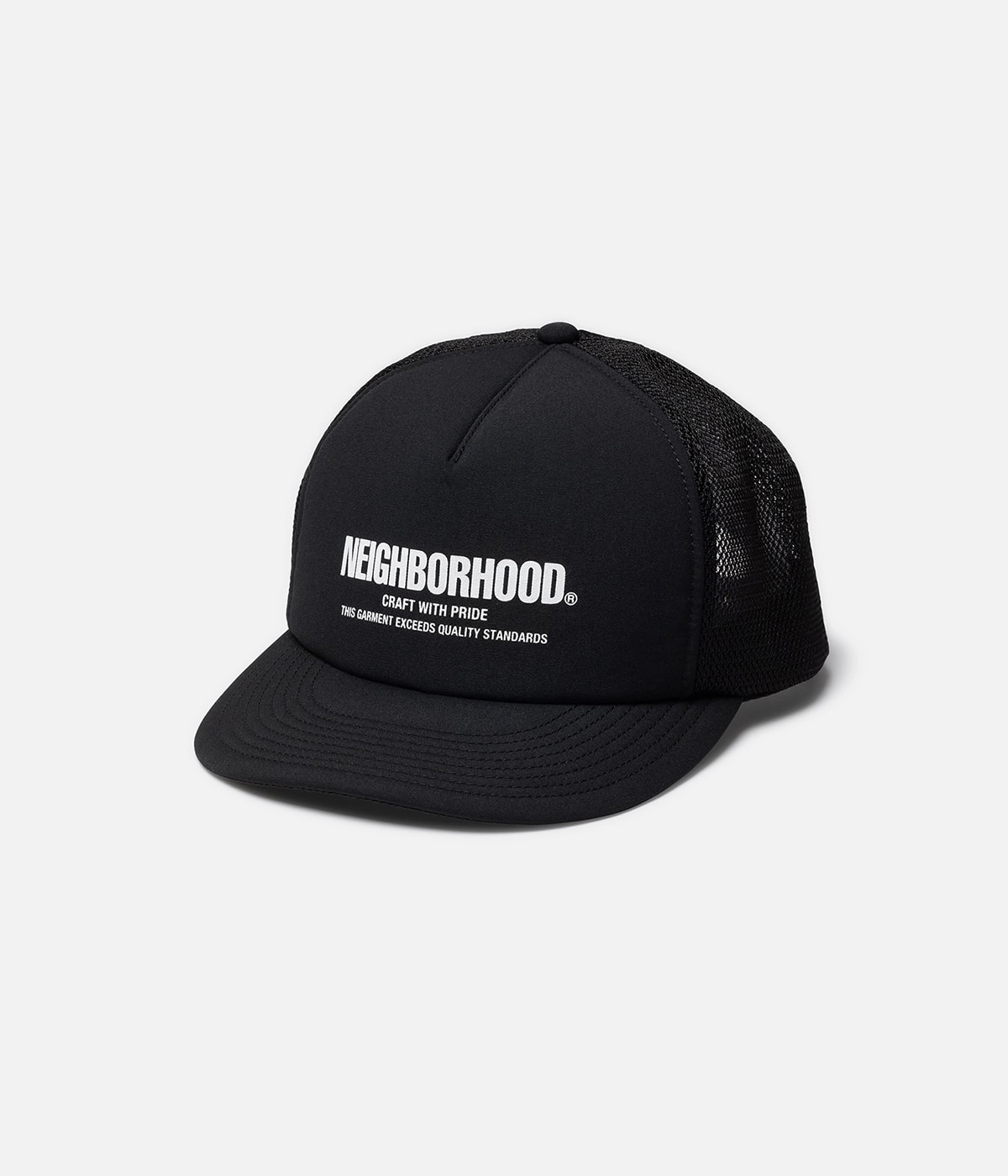 NEIGHBORHOOD メッシュ キャップ ブラック NEIGHBORHOOD(ネイバーフッド) / メッシュキャップ/FREE/BLK