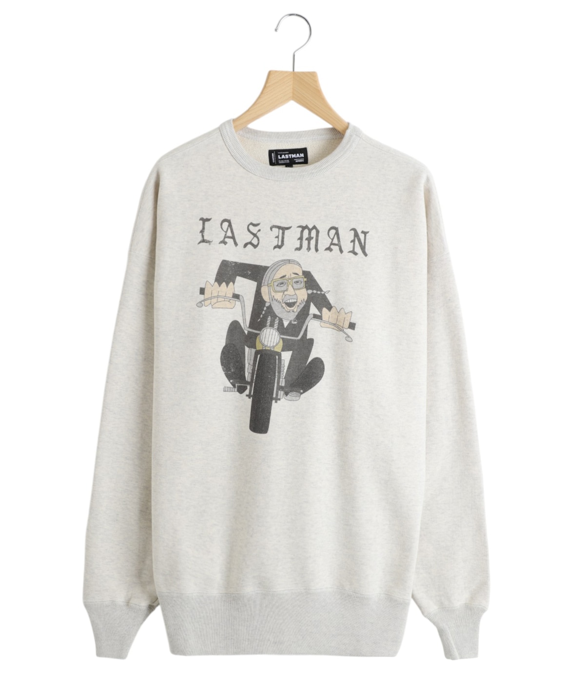 PRINTED CREW NECK EASY RIDER