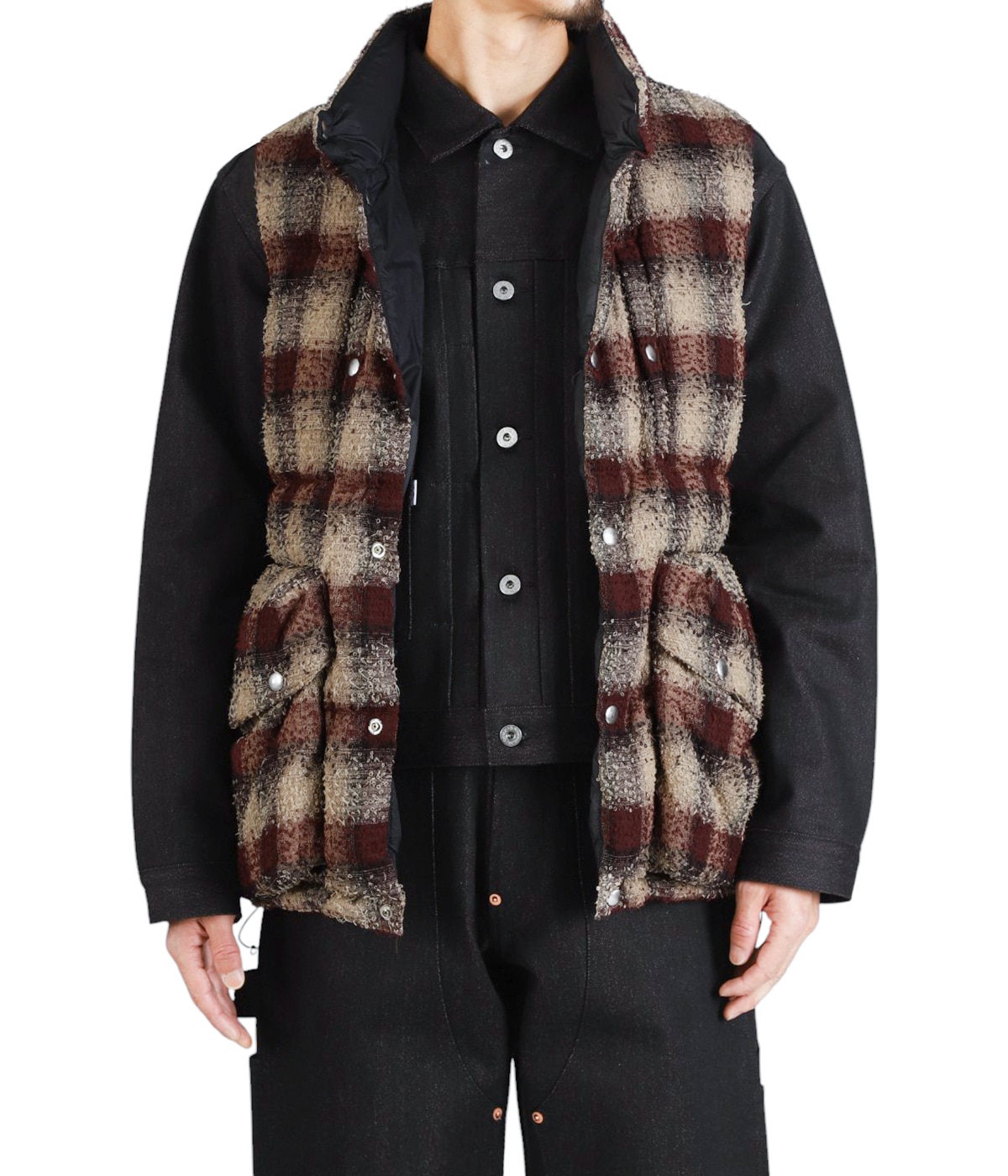 model（175cm / 60kg）B85 W75 H92 着用サイズ：2