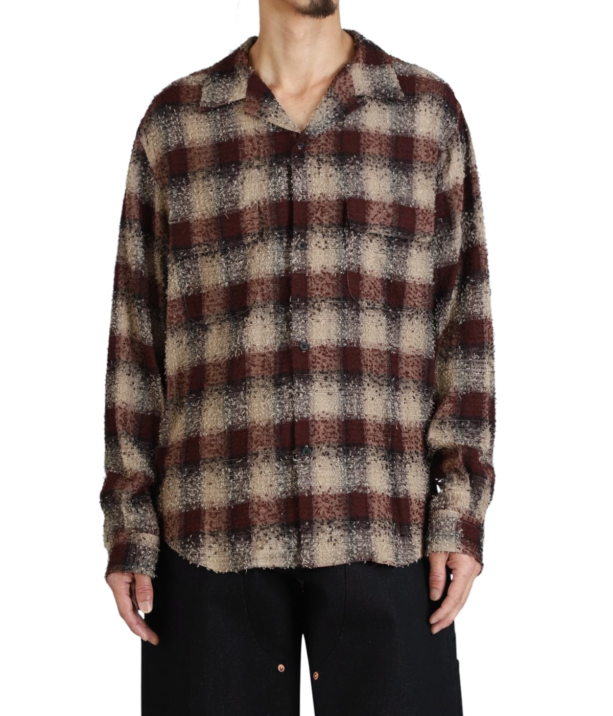 model（175cm / 60kg）B85 W75 H92 着用サイズ：2