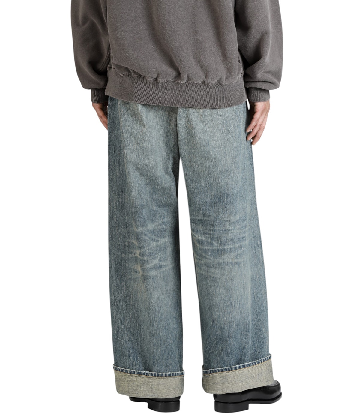 DAMAGED MODERN DENIM PANTS WIDE CUT | SUGARHILL(シュガーヒル