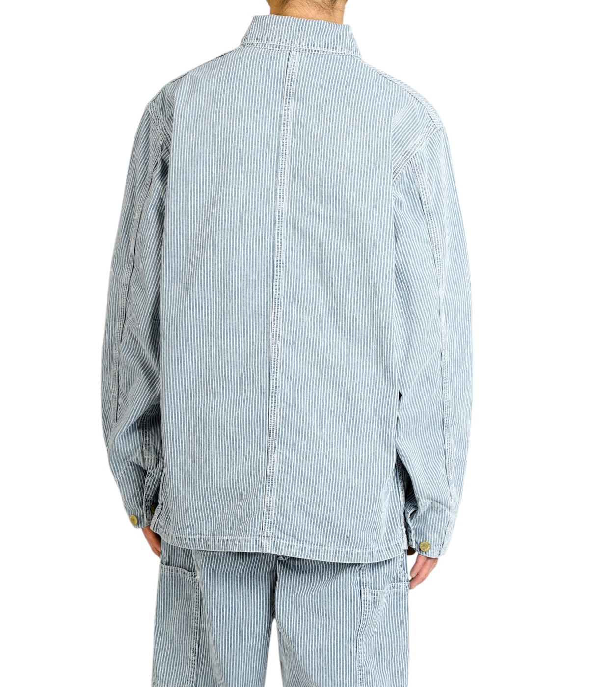 マシス　カバーオール　L COVERALL JKT HICKORY | MASSES(マシス) / アウター デニム