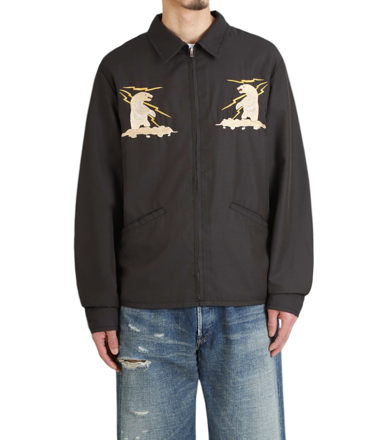 Gold alaska jacket スカジャン　aged model 2/8(土)発売！ gold ALASKA JACKET AGED MODEL . ベトジャンを基